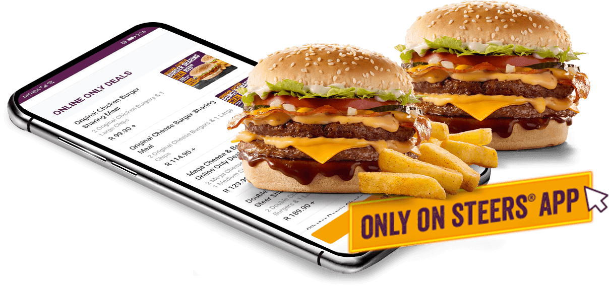 Only on Steers App