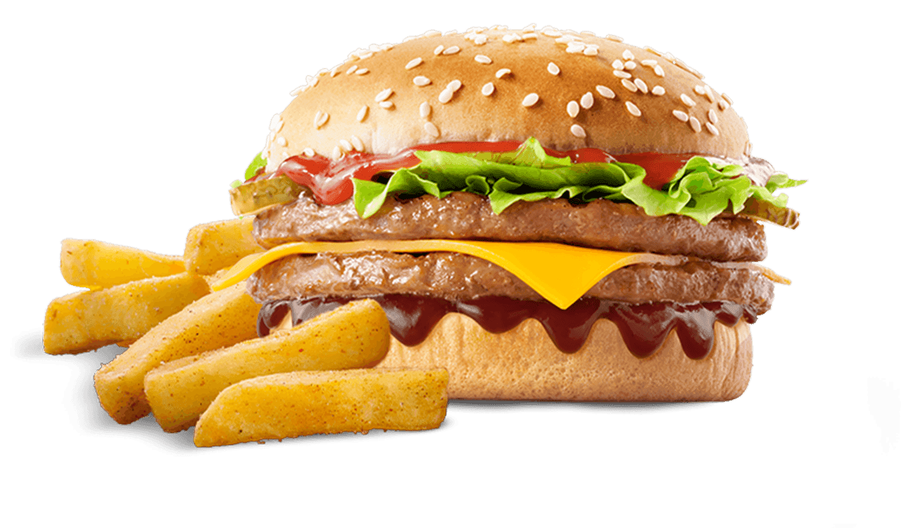 Cheesy BBQ Double
