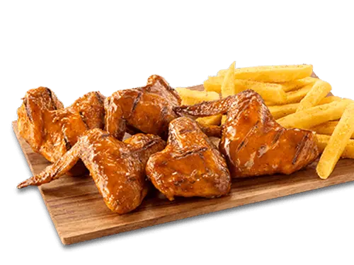 5 Wings & Small Chips