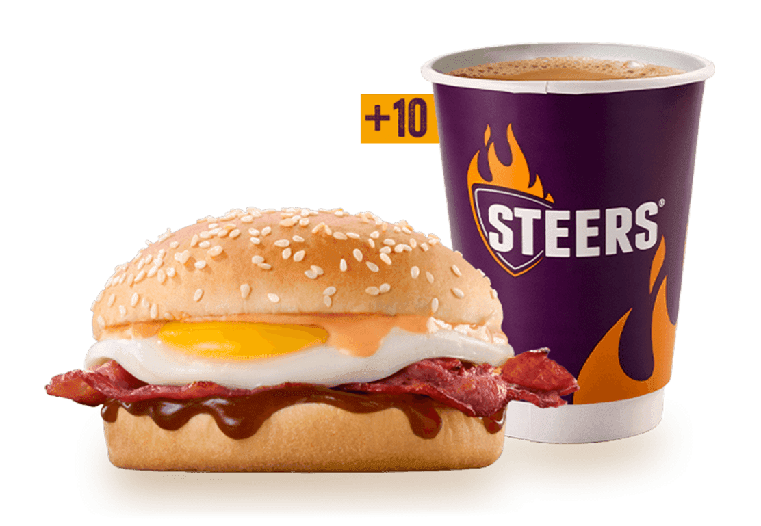 Bacon & Egg Bun