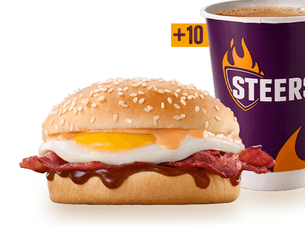 Bacon & Egg Bun