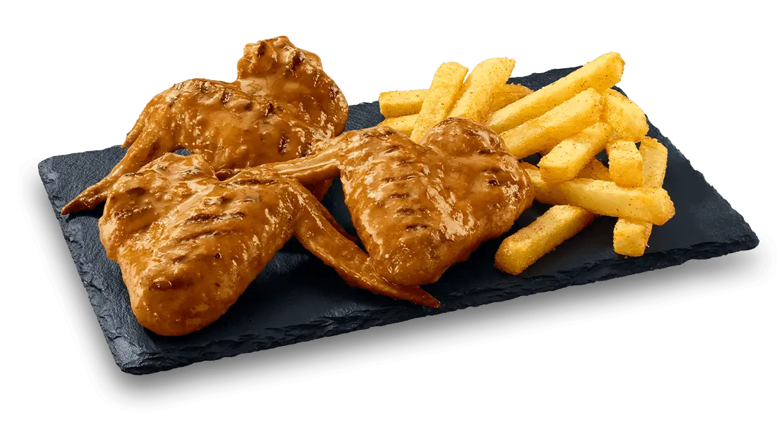 3 Wings & Chips