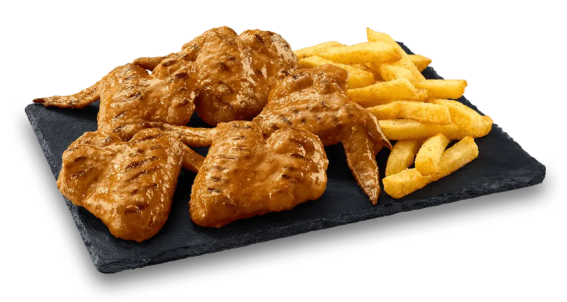 5 Wings & Chips