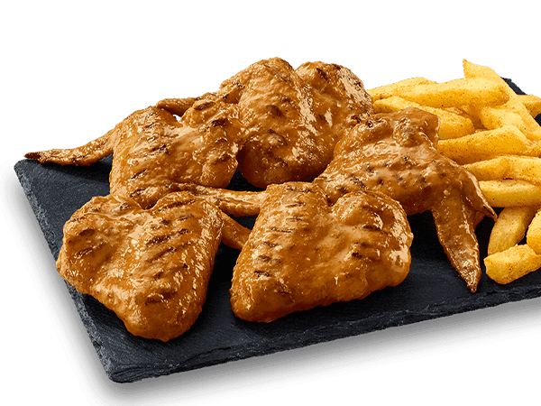 5 Full Wings & Chips
