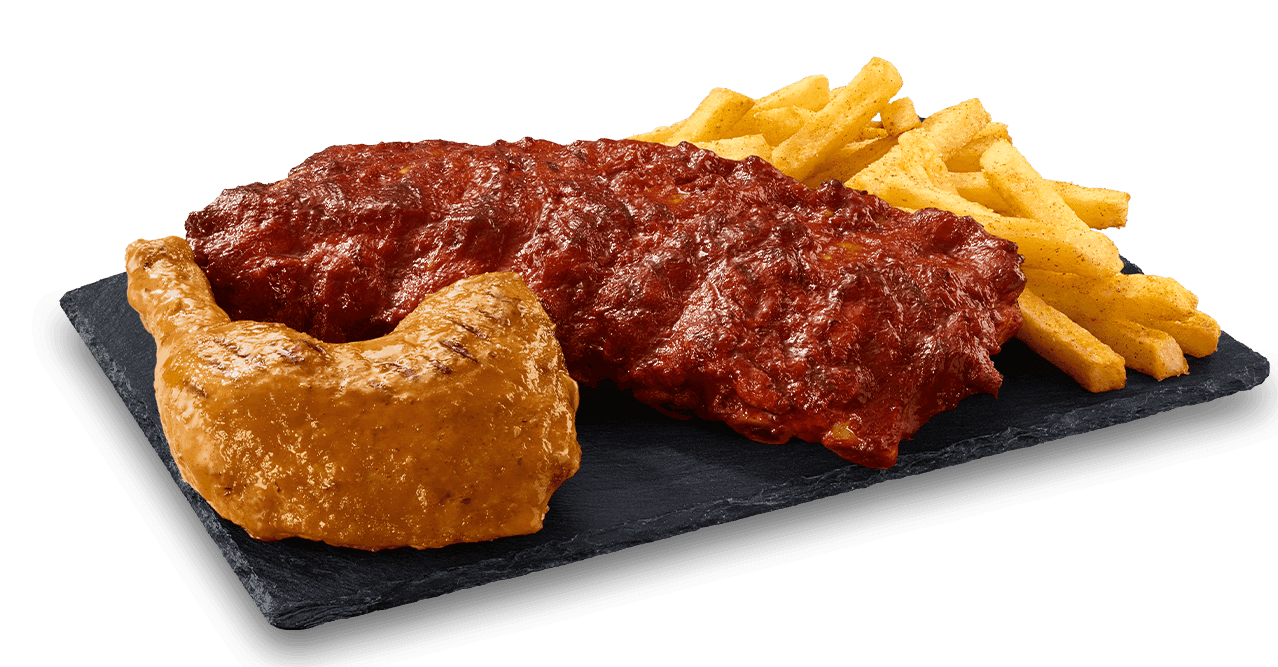 Pork Loin Ribs & 1/4 Chicken