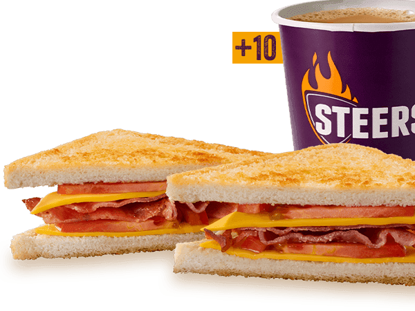 Bacon, Cheese & Tomato Toasted