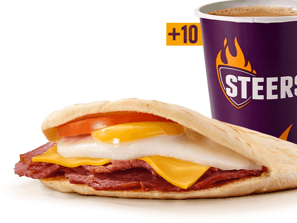 Macon°, Egg & Cheese  Pita