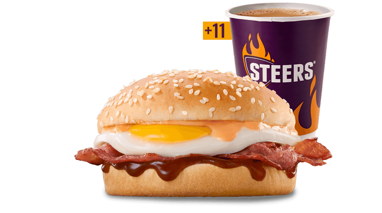 Bacon & Egg Bun
