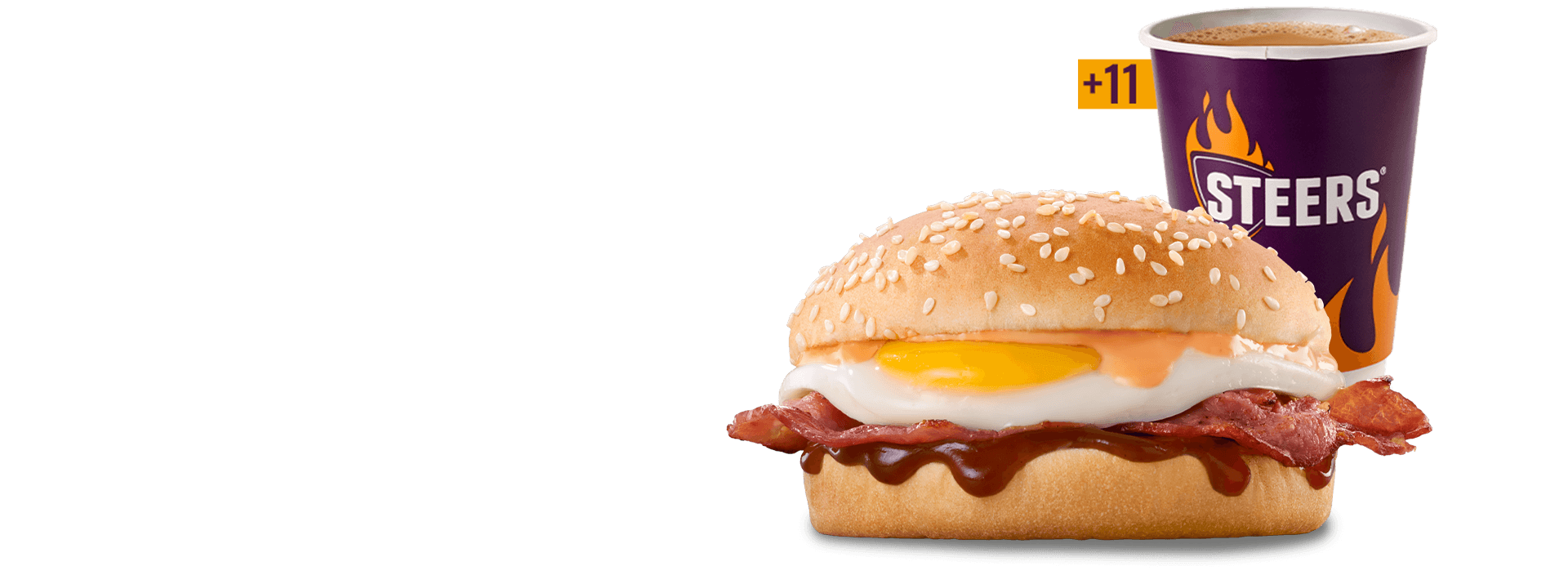 Bacon & Egg Bun