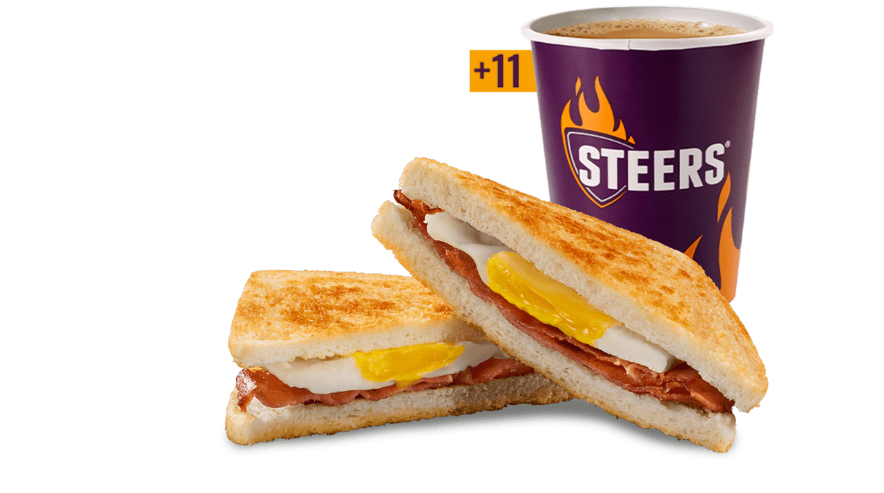 Bacon & Egg Toasted