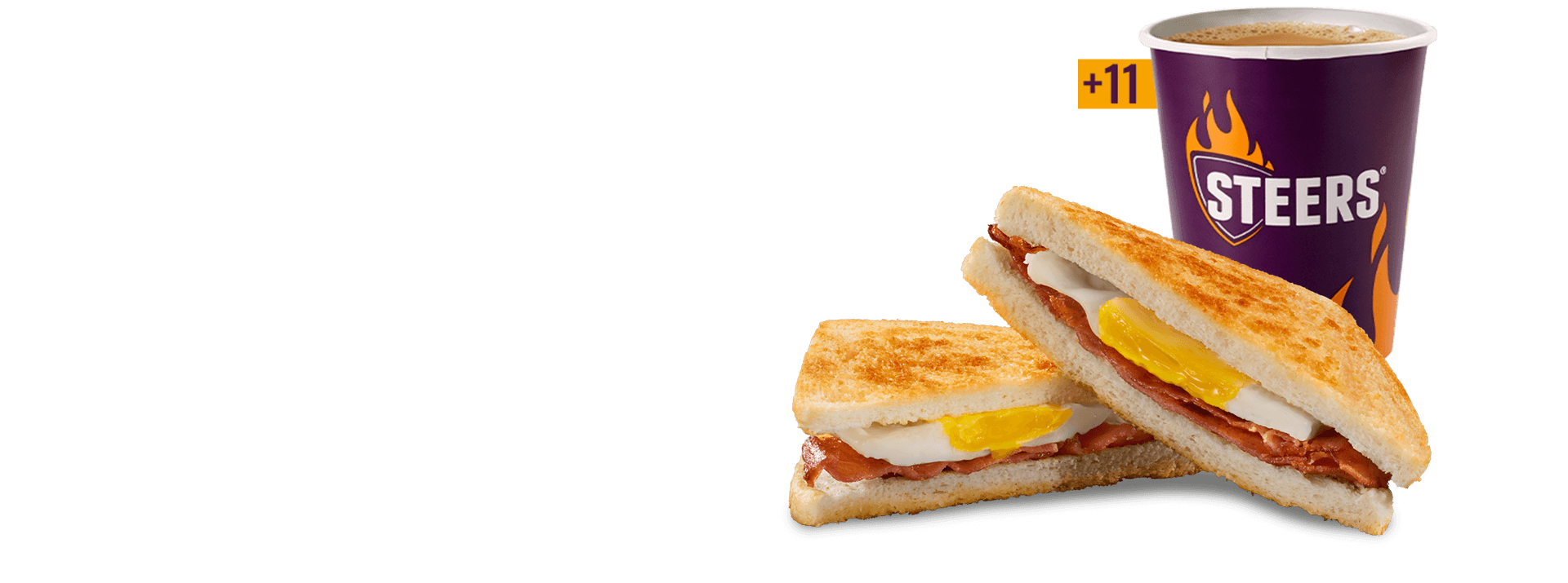 Bacon & Egg Toasted