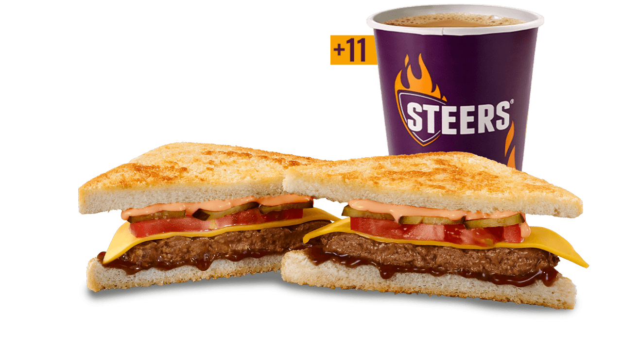 Beef Patty & Cheese Toasted