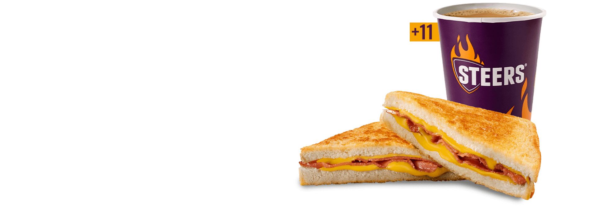 Bacon, Cheese & Tomato Toasted