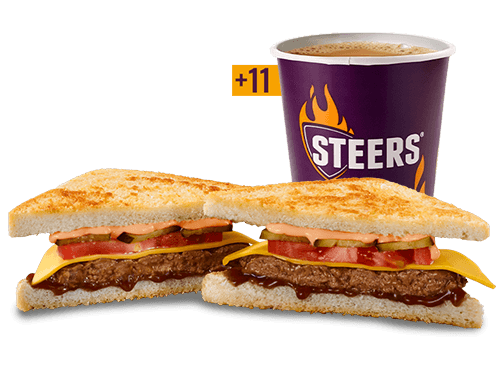 Beef Patty & Cheese Toasted