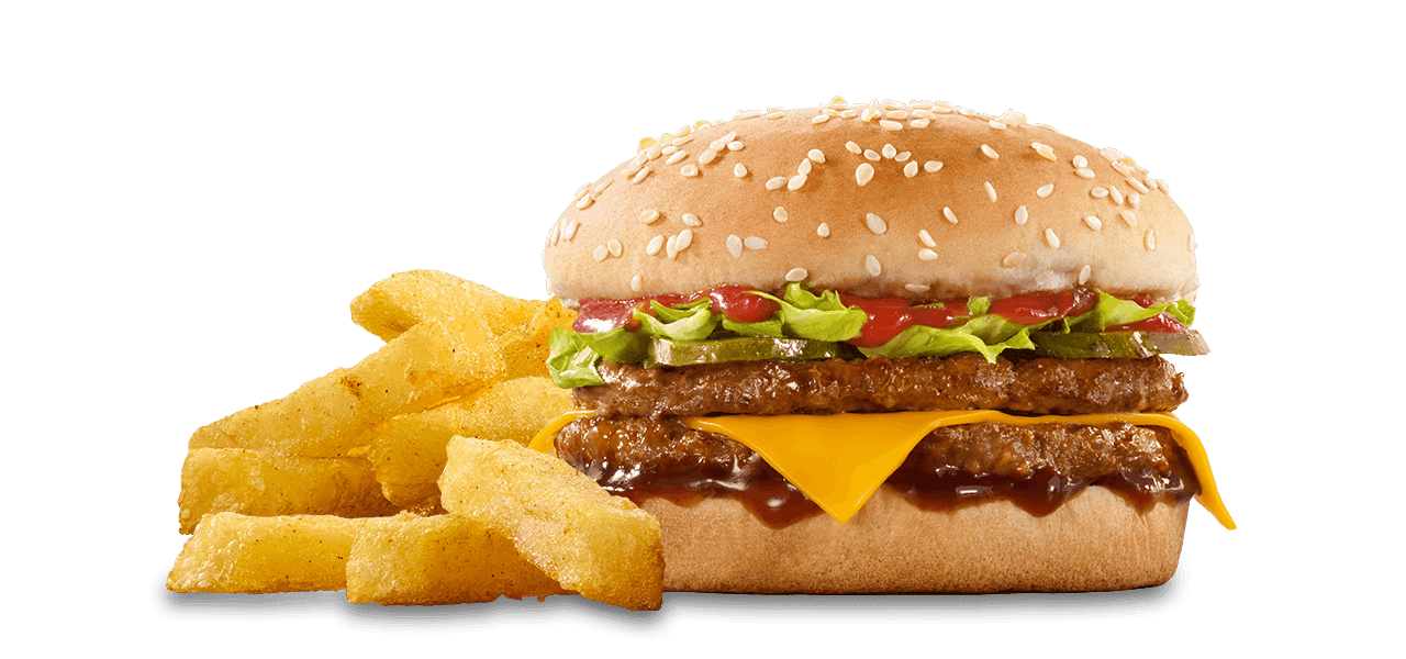 Cheesy BBQ Double
