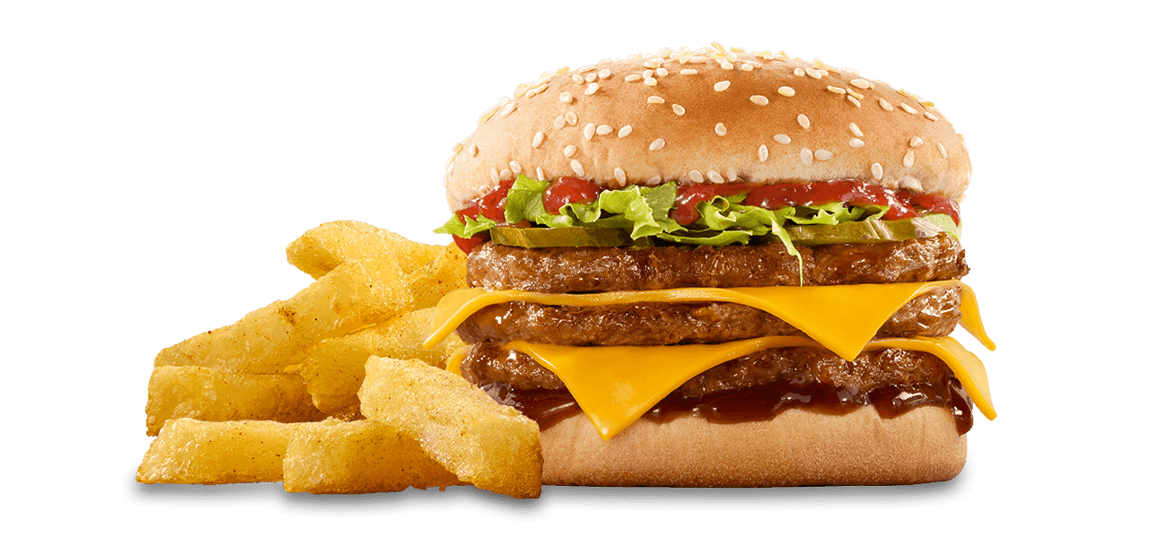 Cheesy BBQ Triple