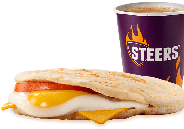 Egg, Cheese & Tomato Pita