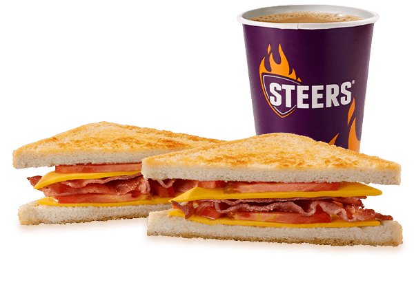Bacon, Cheese & Tomato Toasted