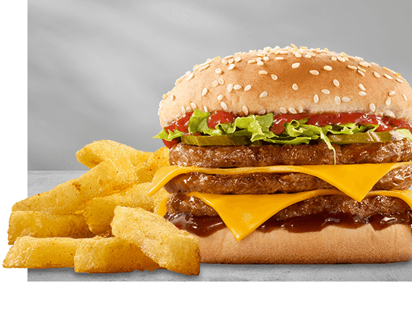 Cheesy BBQ Triple