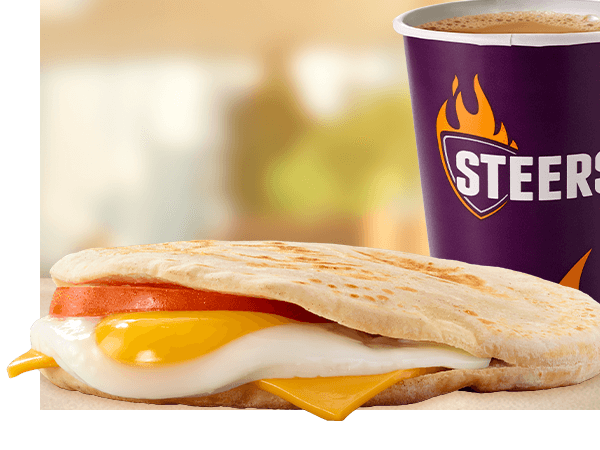 Egg, Cheese & Tomato Pita