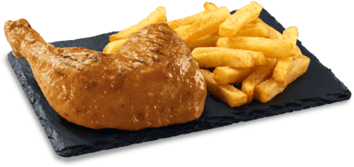 Quarter Chicken and Chips