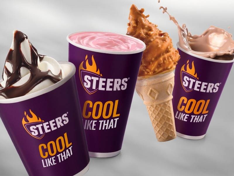 Steers Milkshakes and Cones