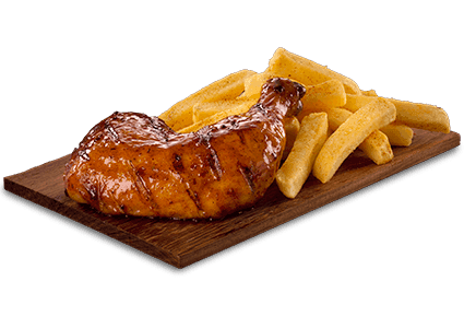 1/4 Chicken & Chips