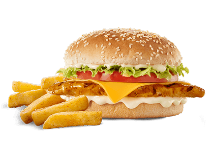 Chicken Cheese Burger