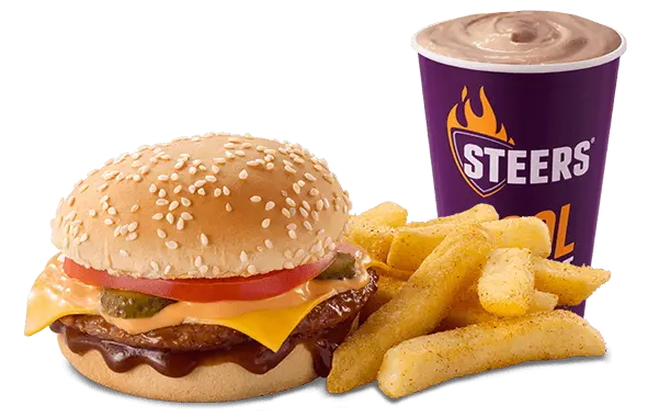 Phanda Steers Cheese Burger