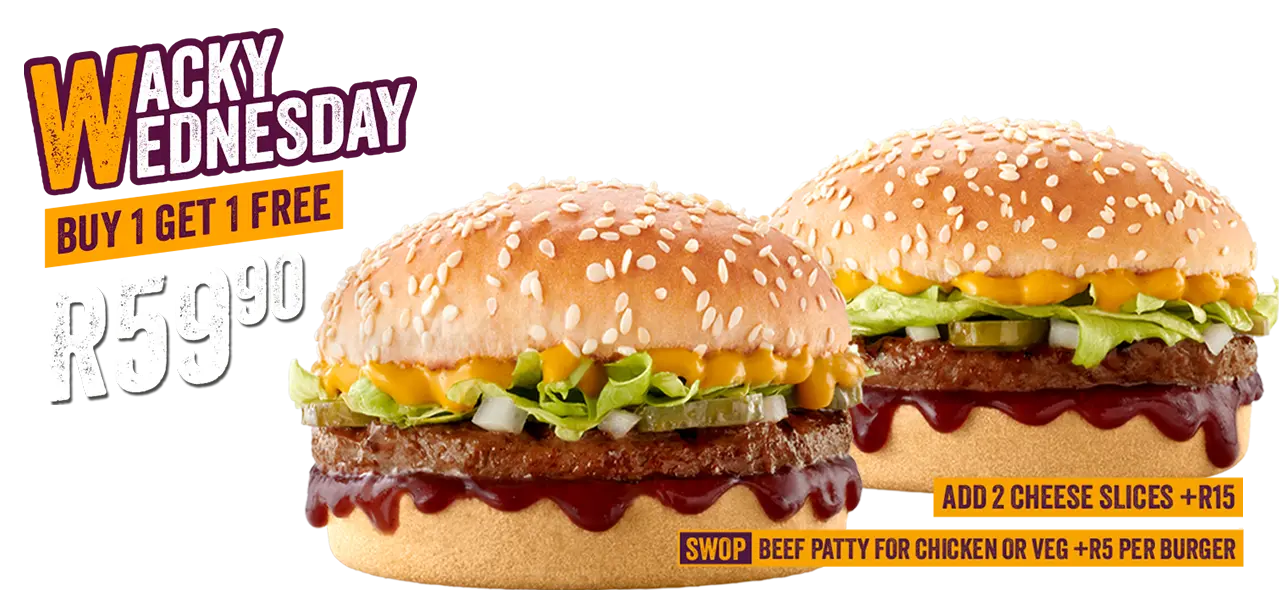 Wacky Wednesday Burger Deal – Steers