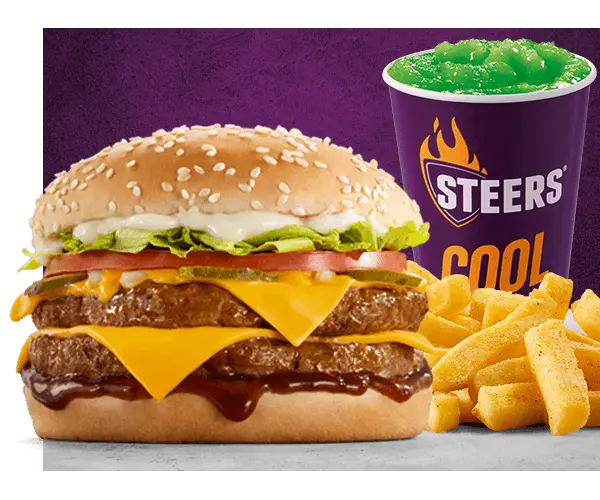 FREE Slush with your Original King Steer Burger