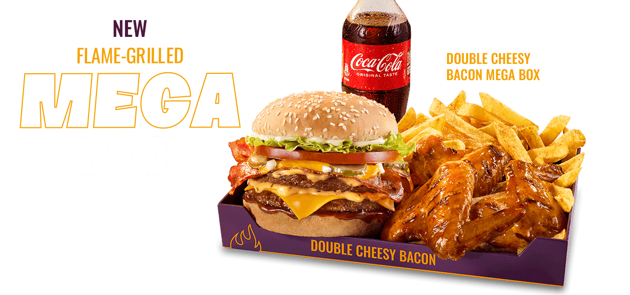 NEW Flame-Grilled Mega Boxes